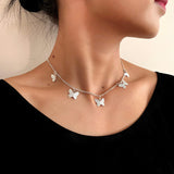 Boho Butterfly Choker Necklace - SLVR Jewelry