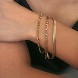 Boho-Chain Bracelet Combo - SLVR Jewelry