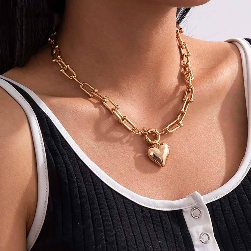 Infinity-Heart Statement Necklace - SLVR Jewelry