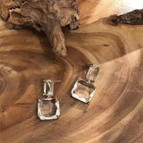 Luxury Crystal Glass Earrings - SLVR Jewelry