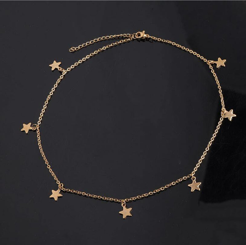 Blazing Star Chain Necklace - SLVR Jewelry