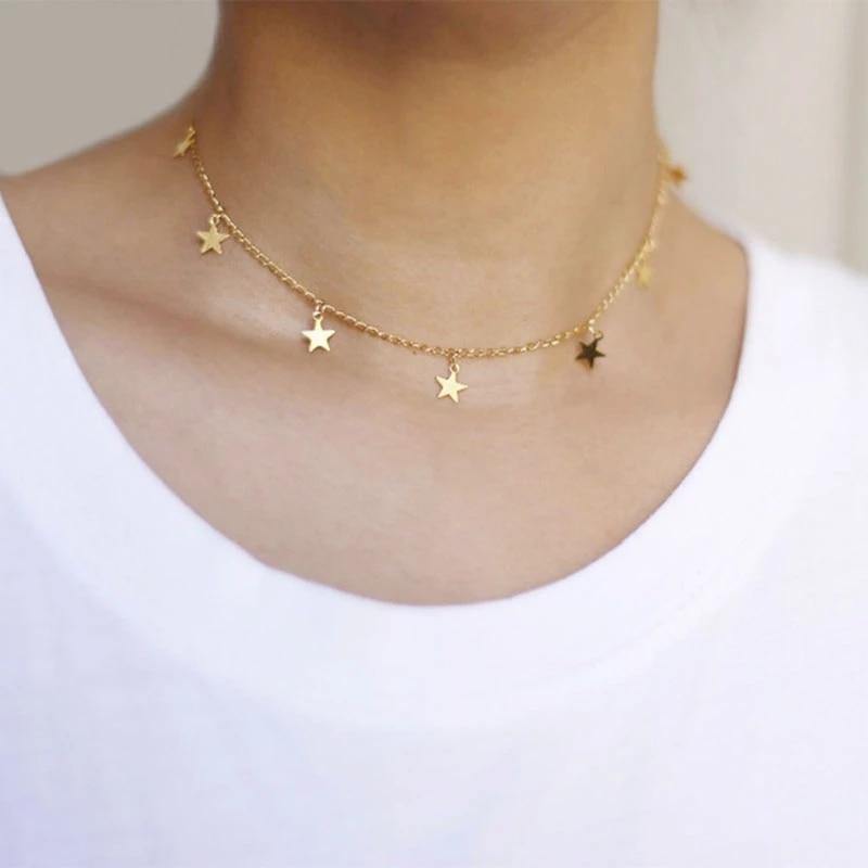Blazing Star Chain Necklace - SLVR Jewelry
