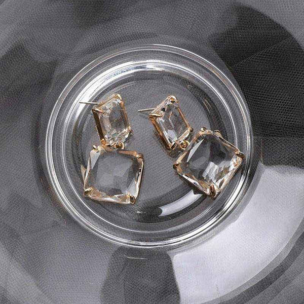 Crystal-Glass Earrings