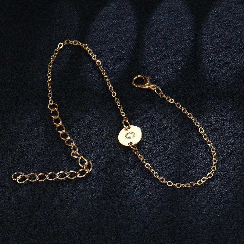 Fashion Gold Color Letter Bracelet & Bangle For Women Silver Color Adjustable Name Bracelets Jewelry Female Gift Pulseras Mujer