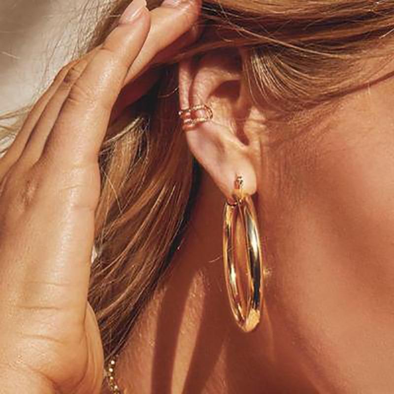 Fancy-Hoop Earrings
