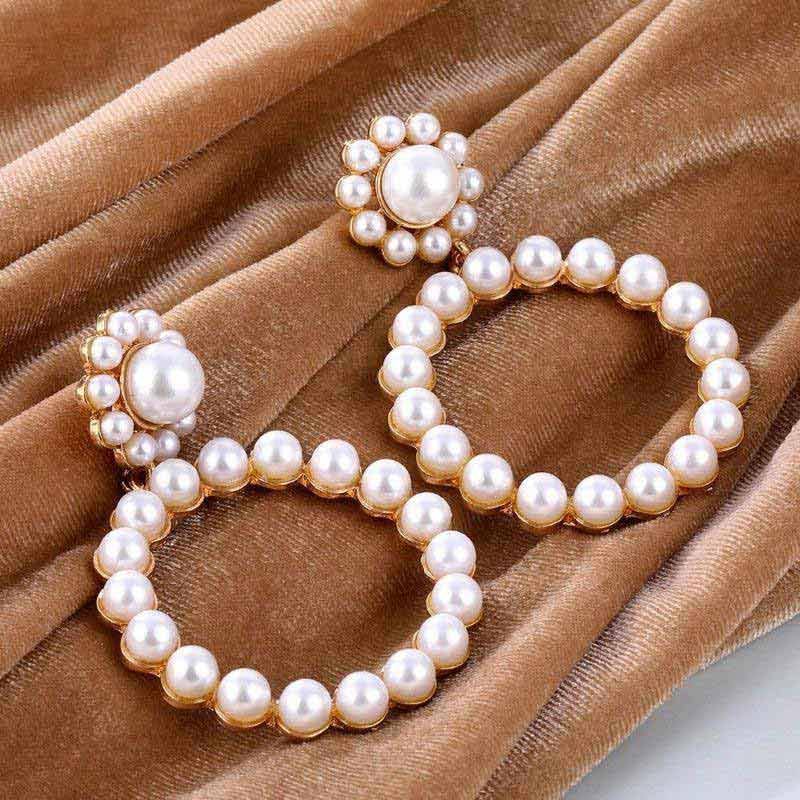 Boho Fancy-Pearls Earrings