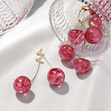 Premium Love Cherry Earrings - SLVR Jewelry