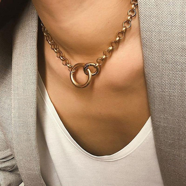 Cuban-Choker Necklace - SLVR Jewelry