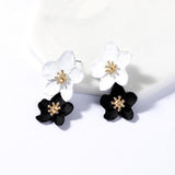 Exclusive Double Flower Earrings - SLVR Jewelry