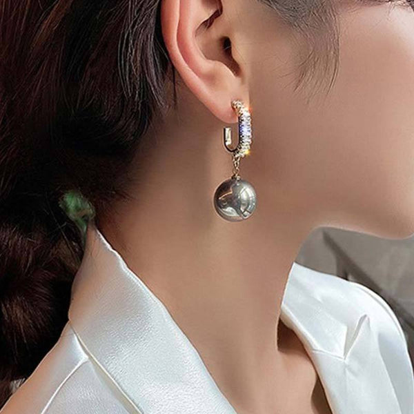 Boho-Pearl Drop Earrings