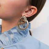 Knot-Design Earrings
