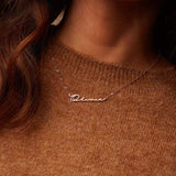 Personalized Signature-Name Necklace