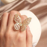 Adjustable Magic Butterfly Ring