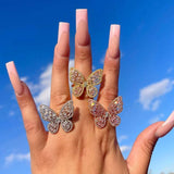 Adjustable Magic Butterfly Ring