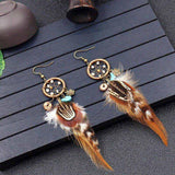 Dream-Feather Earrings