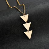 Classic Triangle Necklace - SLVR Jewelry