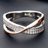 Modern X-Cross Ring - SLVR Jewelry