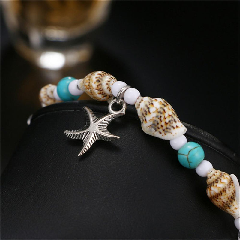 All-New Starfish Beads Anklet