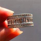 Luxury Crystal Promise Ring