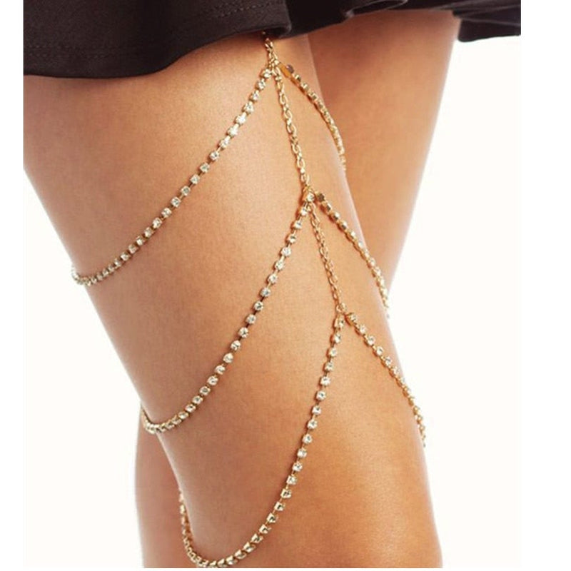 Cute Thigh-Chain Jewelry