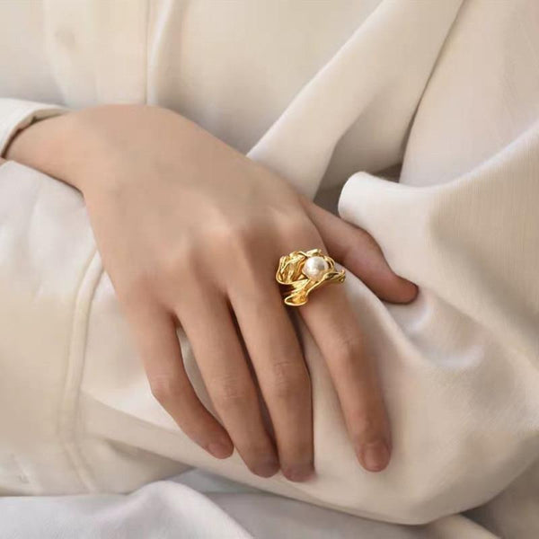 Premium Personality-Pearl Ring