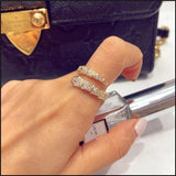Exquisite Open-Snake Ring