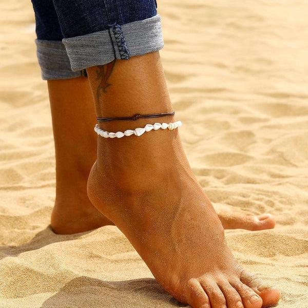 Foot-Shell Anklet Combo