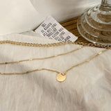 Aesthetic Layered Chain Necklace