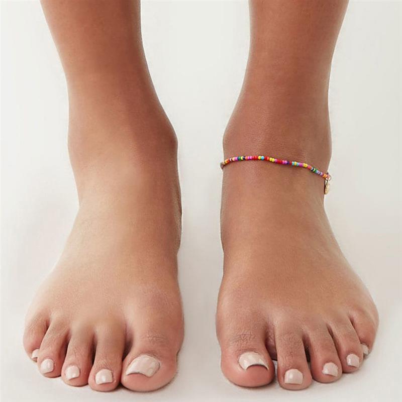 Bohemian Colorful Beads Anklet