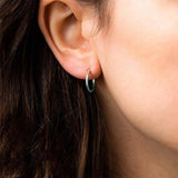 Minimalistic Thin-Hoop Earrings