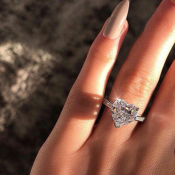 Charming Love-Heart Ring