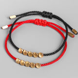 Handmade Rope-Beaded Bracelet