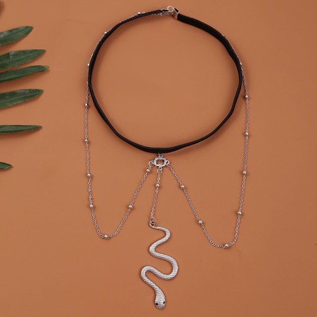 Boho-Snake Thigh Chain Jewelry