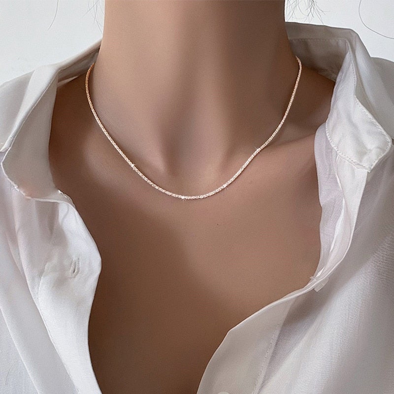 Clavicle Collar Choker Necklace