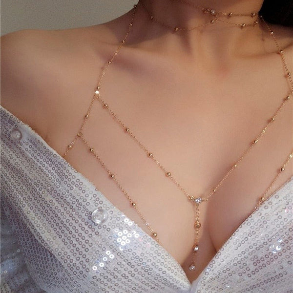Sexy Hollow Style Breast Chain