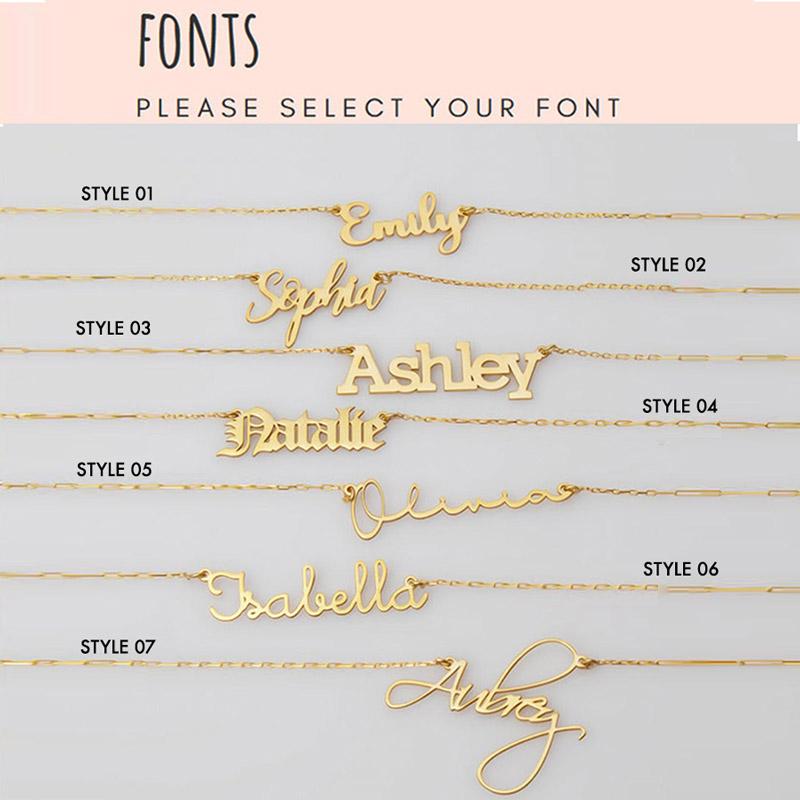 Personalized Signature-Name Necklace